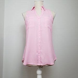 Express pink blouse size XS